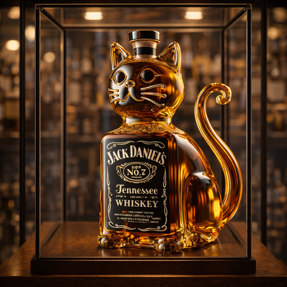 Decantador de Whisky - Edicion Gato