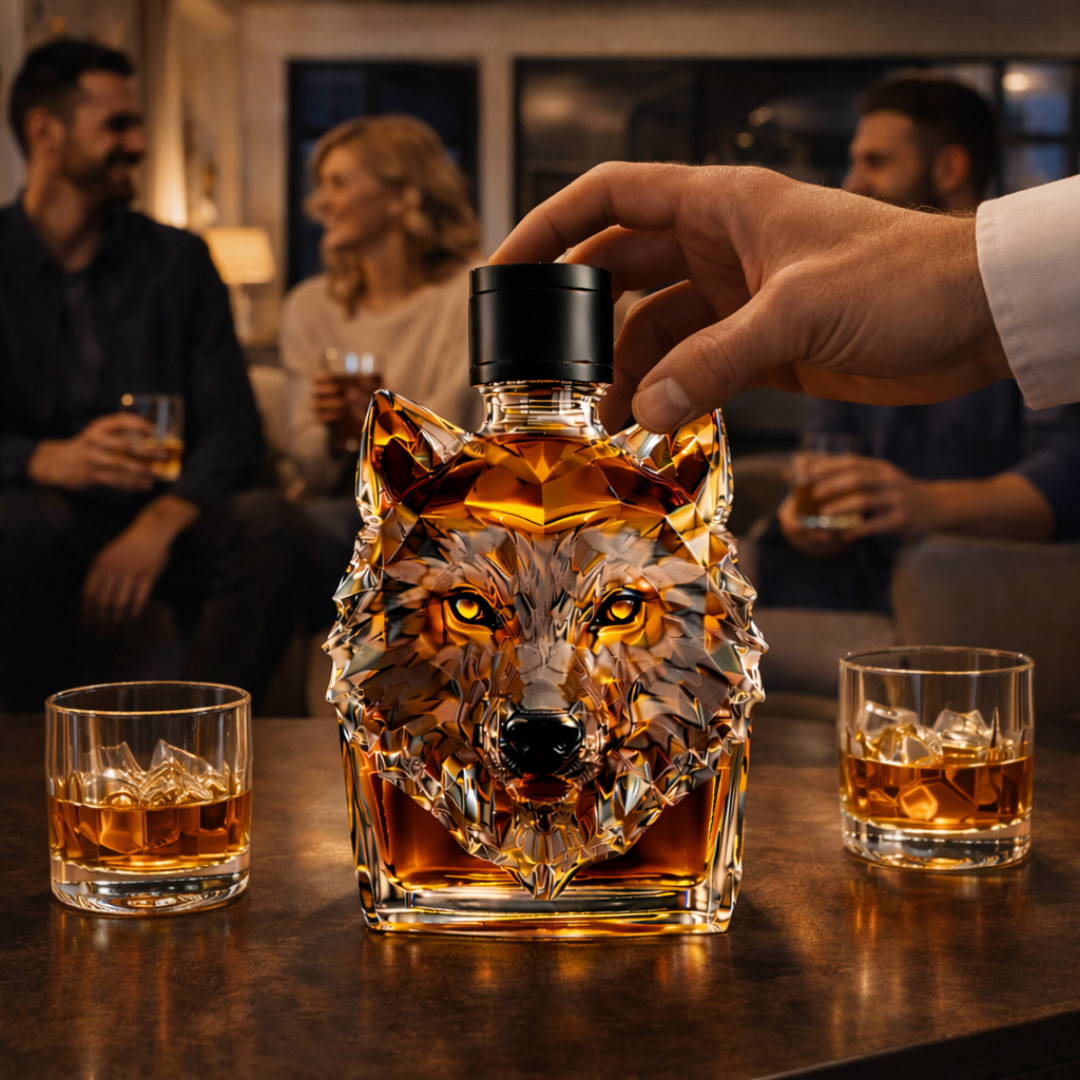 Decantador de Whisky - Edicion Lobo