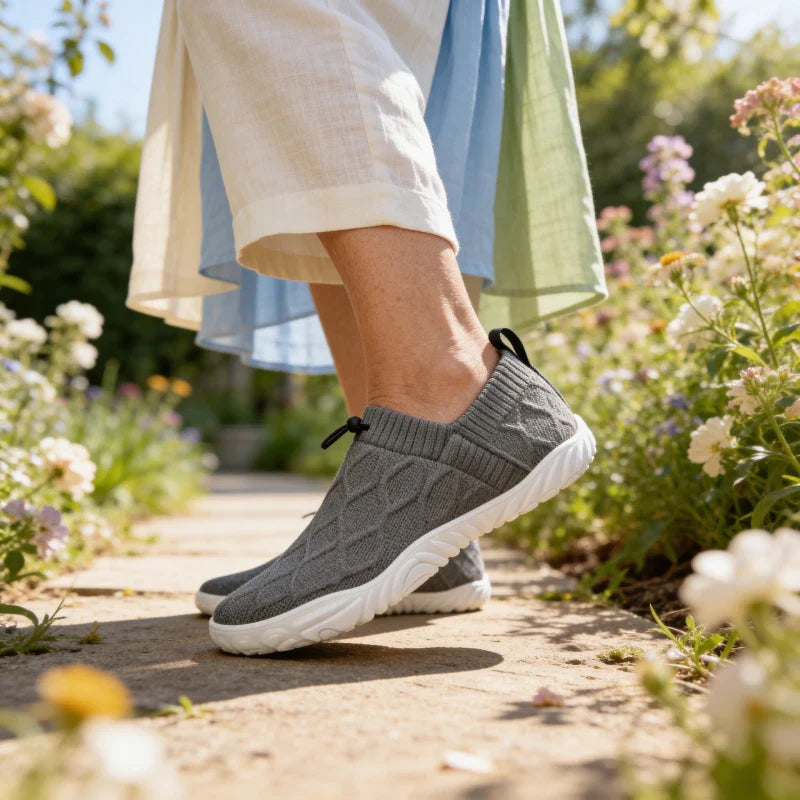 Zapatillas Deportivas Comodas – Puntera Ancha para Caminar sin Dolor