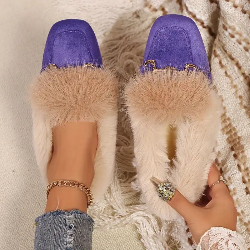 Lujoso Pelo Mocasines – Elegant Warmth with Ortopédico Confort