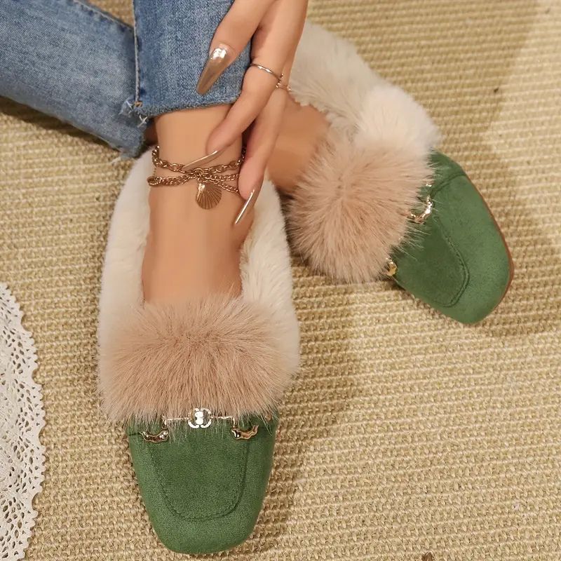 Lujoso Pelo Mocasines – Elegant Warmth with Ortopédico Confort